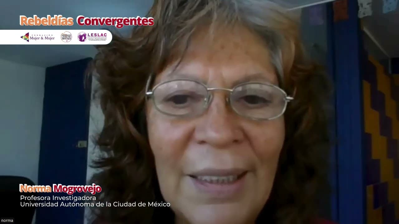 Fotograma de «Conferencia Magistral con Norma Mogrovejo», de Fundación Mujer & Mujer