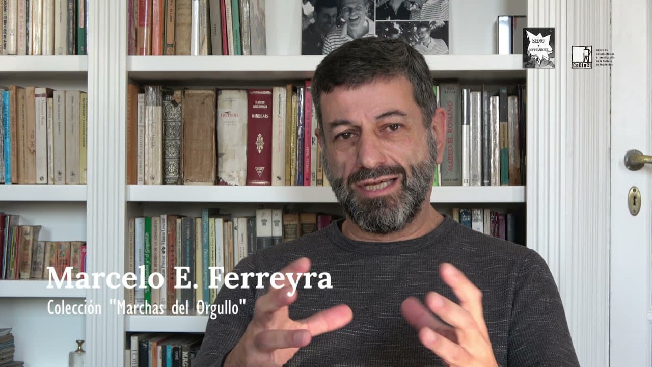 Fotograma de «Videoguía Marchas del Orgullo - Marcelo E. Ferreyra», de CeDInCI - Centro de Documentación