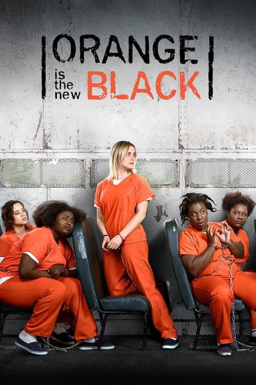 Cartel de la serie Orange Is the New Black (2013), dirigida por Jenji Kohan