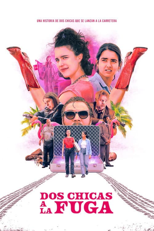 Cartel de la película Dos chicas a la fuga (2024), dirigida por Ethan Coen