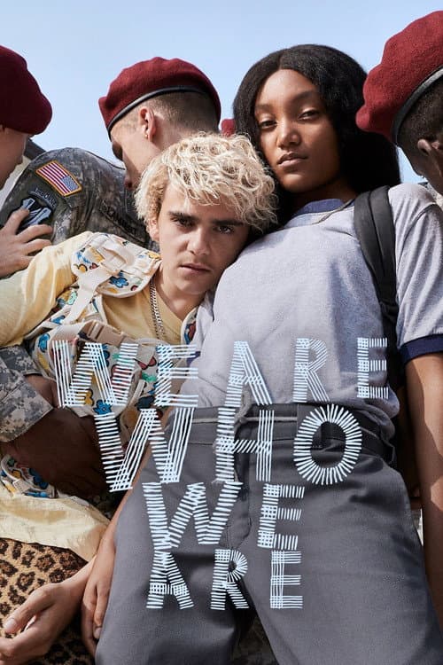 Cartel de la serie We Are Who We Are (2020), dirigida por Luca Guadagnino, Paolo Giordano, Francesca Manieri, Sean Conway