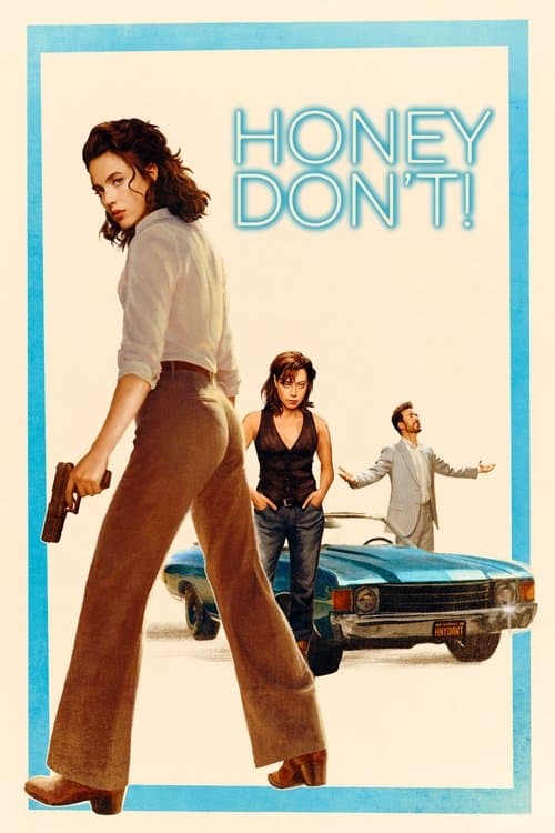 Cartel de la película Honey Don't! (2025), dirigida por Ethan Coen