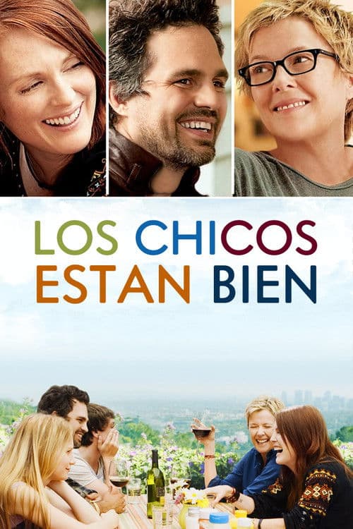 Cartel de la película Los chicos están bien (2010), dirigida por Lisa Cholodenko
